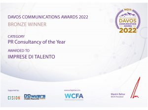 Certificato Davos Communications Awards
