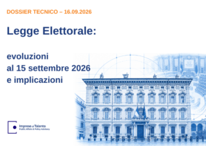 Legge Elettorale – Evoluzioni al 15 settembre 2026 e implicazioni